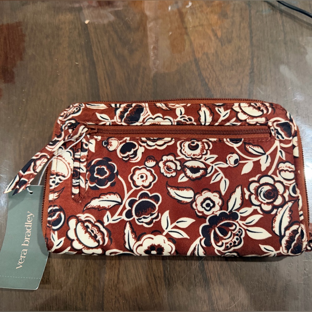 Vera Bradley Rusty Brown Wallet